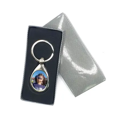 Breloc personalizat, din metal, model 3